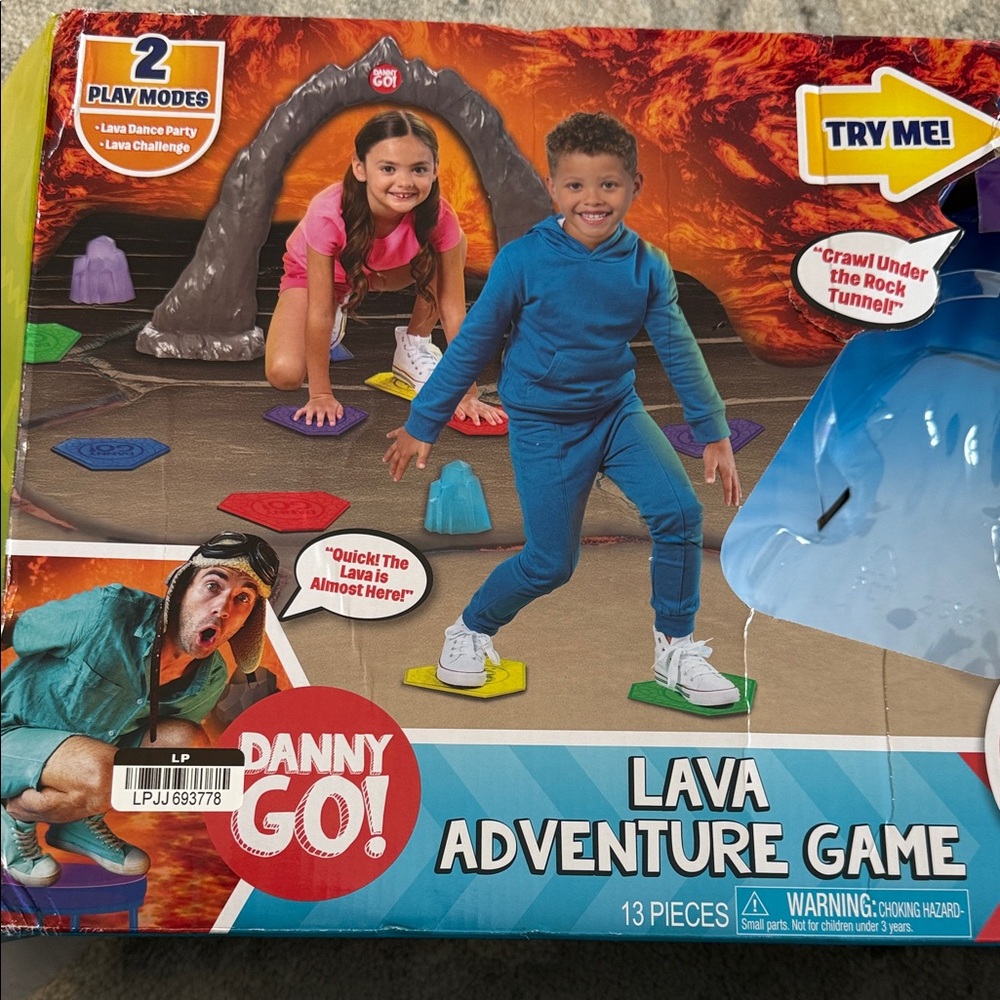 Lava Adventure Game - Multi Color Kids Puzzle & Activity